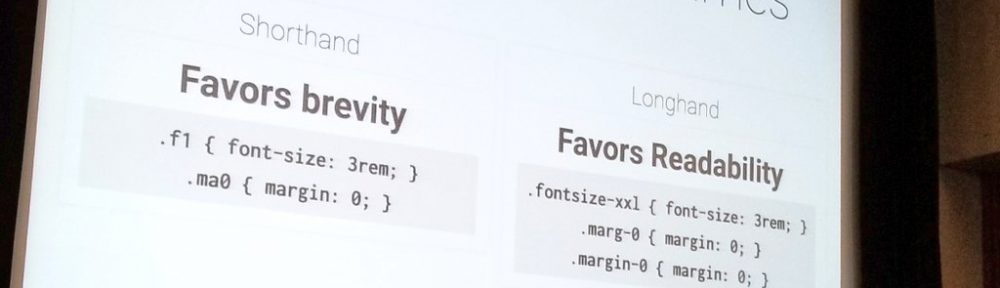 John Polacek speaking at Front End Camp Chicago
